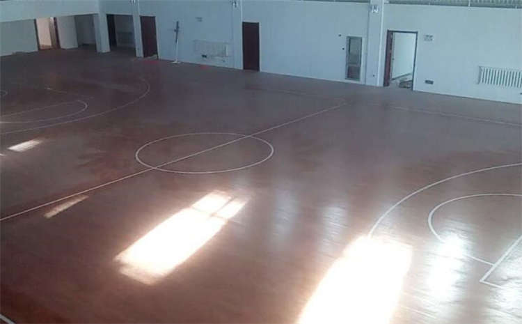 河南籃球館運動木地板施工團隊