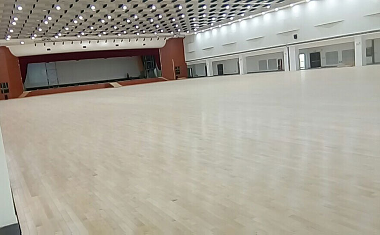 西安柞木籃球館木地板廠家價格