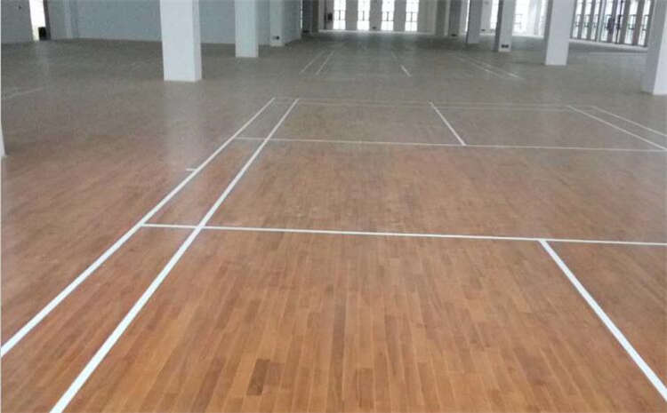 拼接板乒乓球館木地板結構