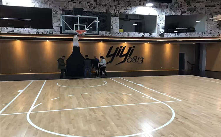 硬木企口乒乓球館木地板施工技術方案