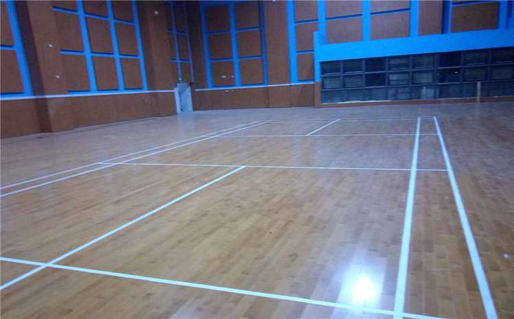 湖北體育運動木地板施工團隊
