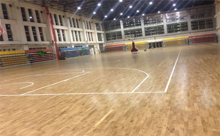 硬木企口籃球館木地板專業保養措施