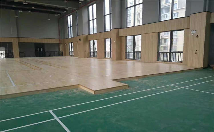 高端籃球場木地板廠家直銷