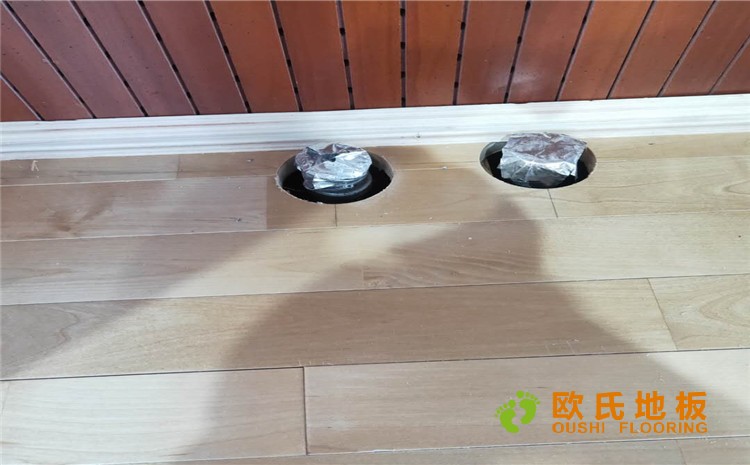 山西晉中王湖小學(xué)體育館木地板項(xiàng)目